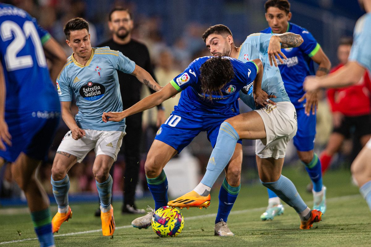 Las imágenes del Getafe - Celta