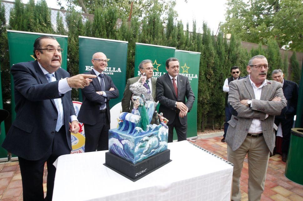 Presentación del catafalco del Entierro de la Sardina