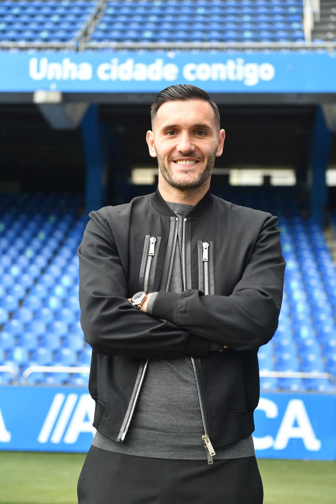 Lucas Pérez visita LA OPINIÓN