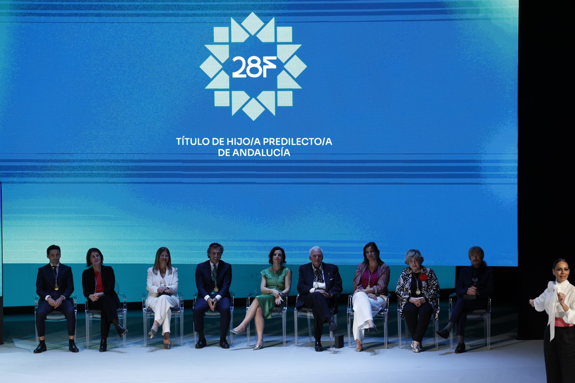 Gala de entrega de las Medallas de Andalucía 2025, en imágenes