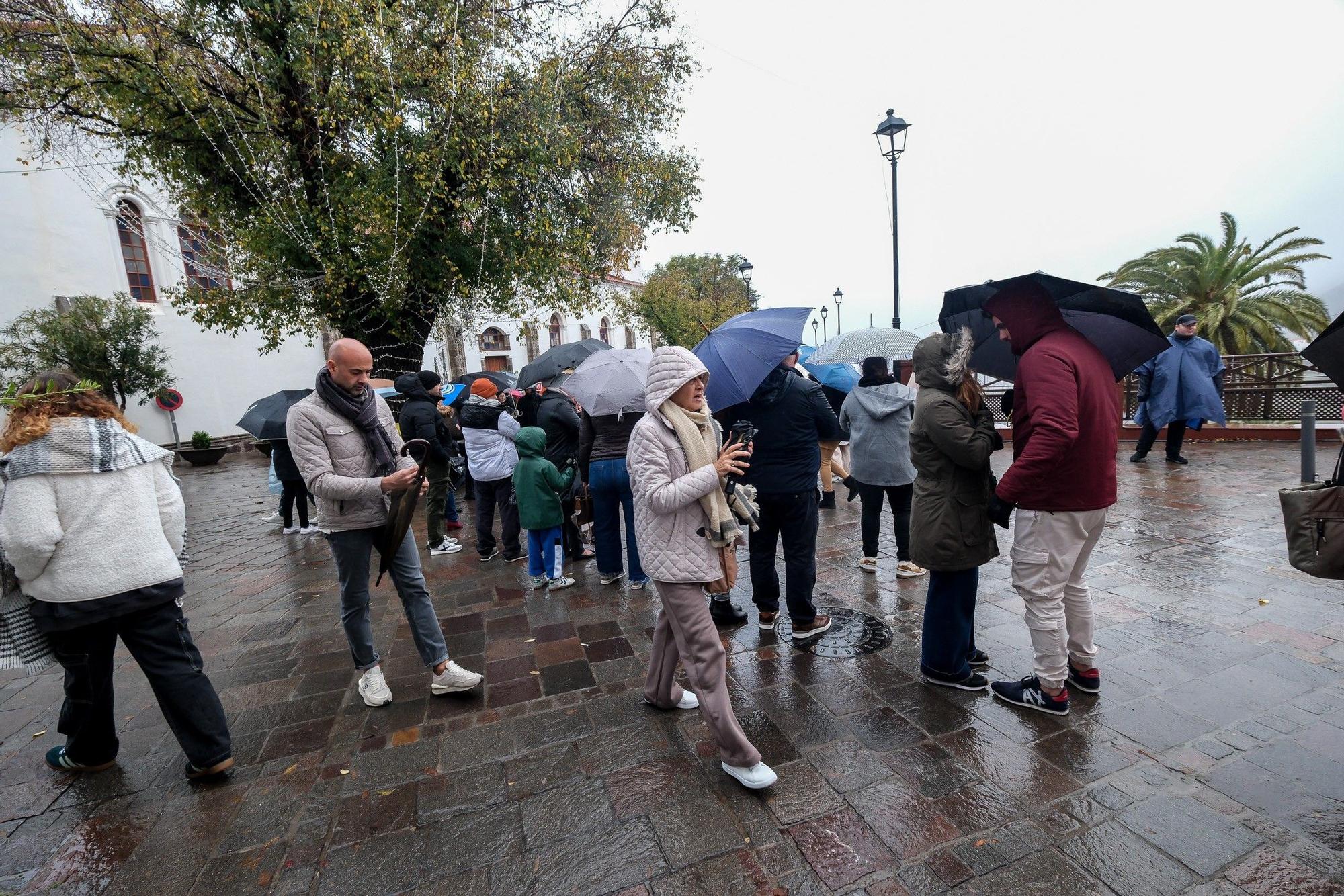 Encendido navideño de Tejeda