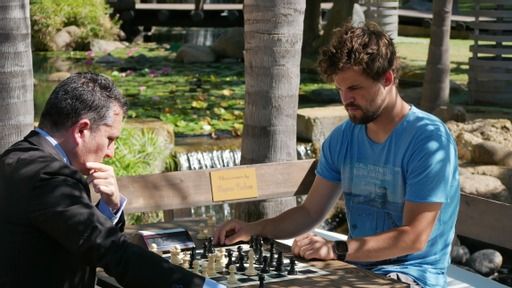 Guillermo García y Magnus Carlsen