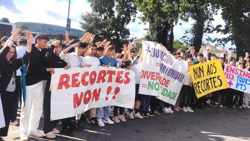 Tercera movilización del instituto Agra de Leborís