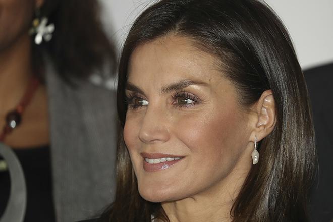 La reina Letizia durante un evento en Madrid