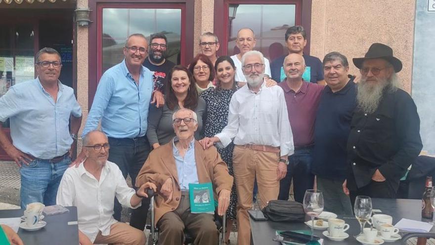 Música e poemas no 91 aniversario do poeta moañés Bernardino Graña en Panxón