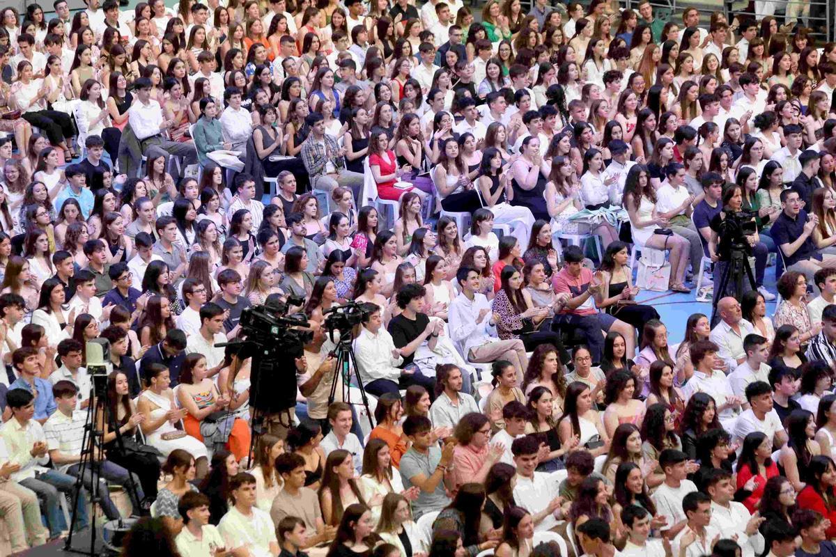 Un acto de homenaje a los mejores expedientes de la selectividad.