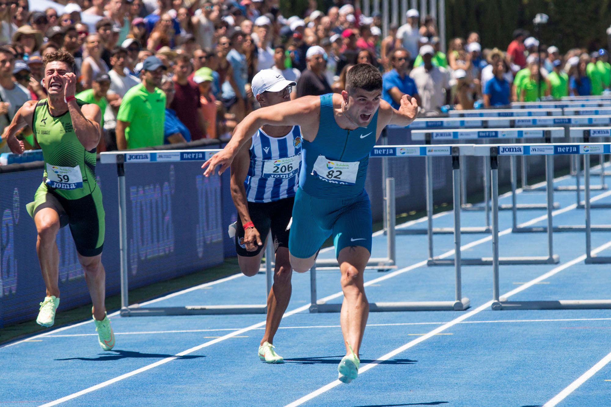 El campeonato nacional de atletismo de Nerja, en imágenes