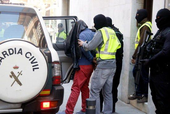 Operació contra el gihadisme a Santa Coloma de Farners