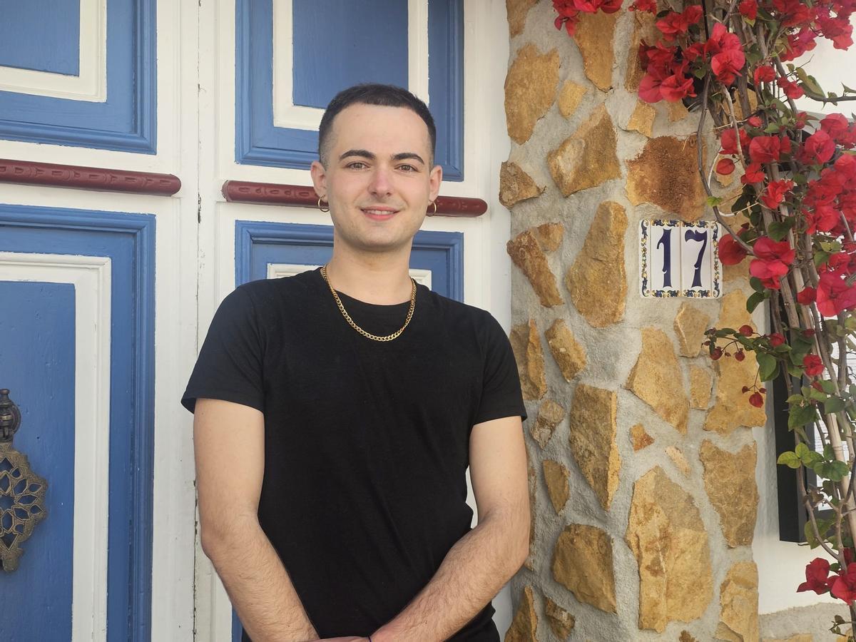 El joven actor calpino Lluís Tur