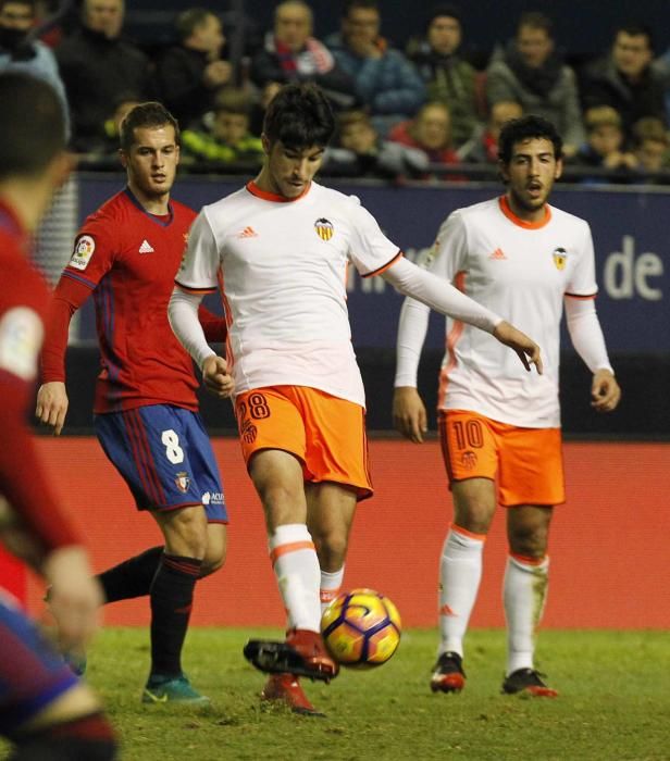 Las imágenes del Osasuna - Valencia