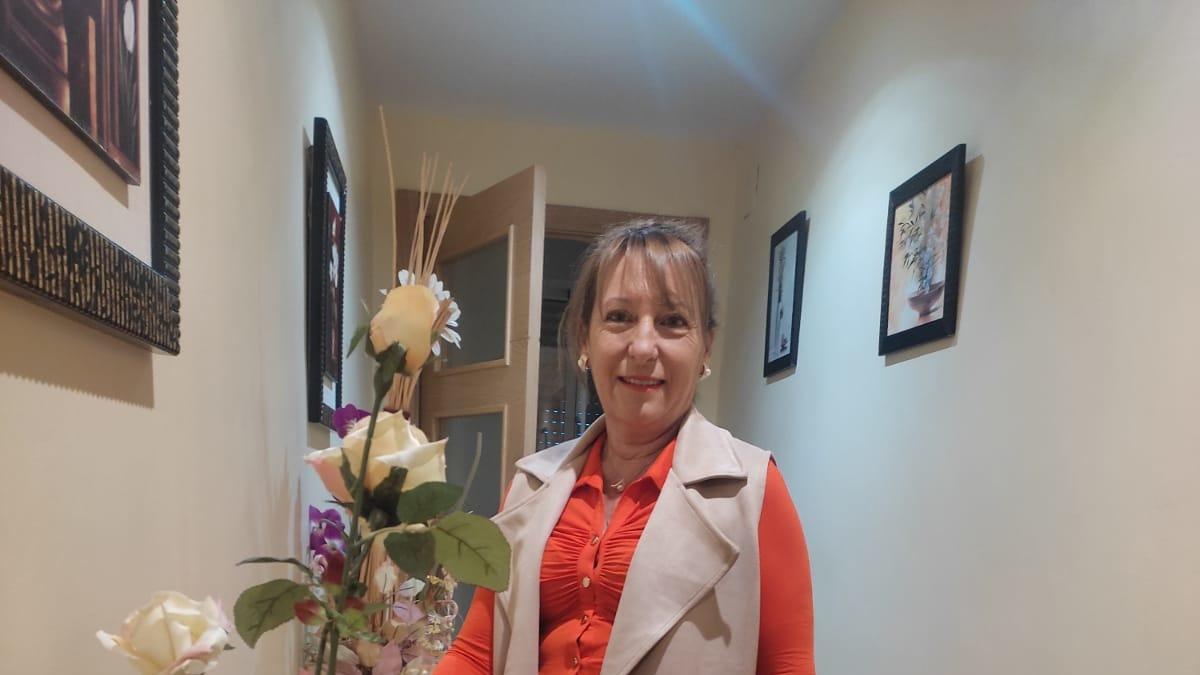 María Isabel Valero Lucas, vendedora que ha repartido 21 millones con el Extra Día de la Madre de la ONCE