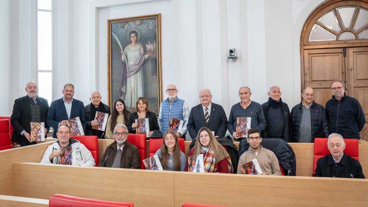 Foto de familia de la presentación de la publicación.