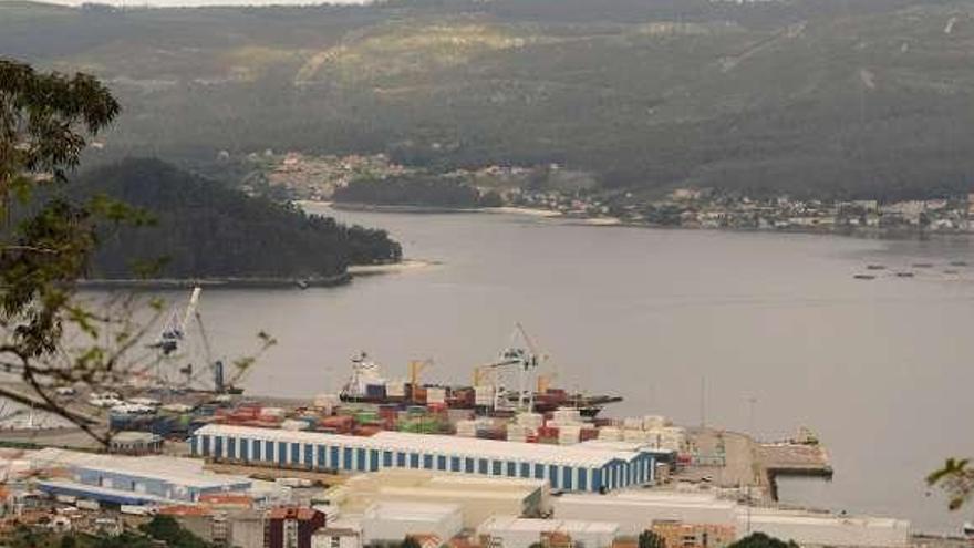 Vista del Puerto de Marín. // Gustavo Santos