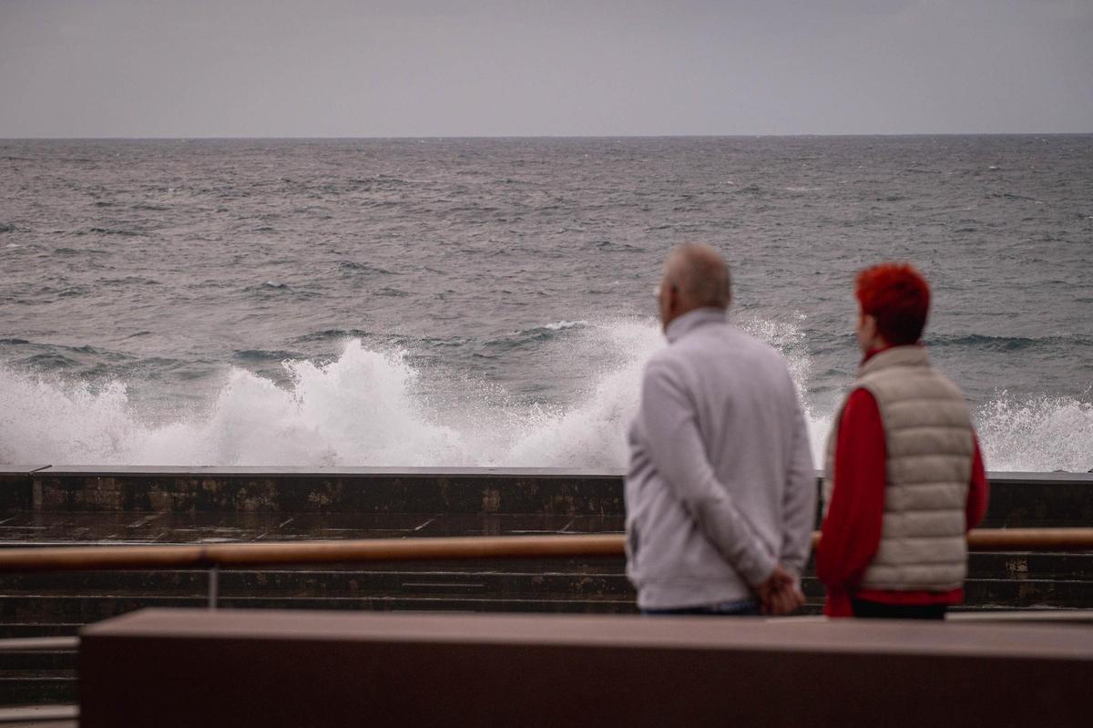 El temporal en Tenerife, en imágenes