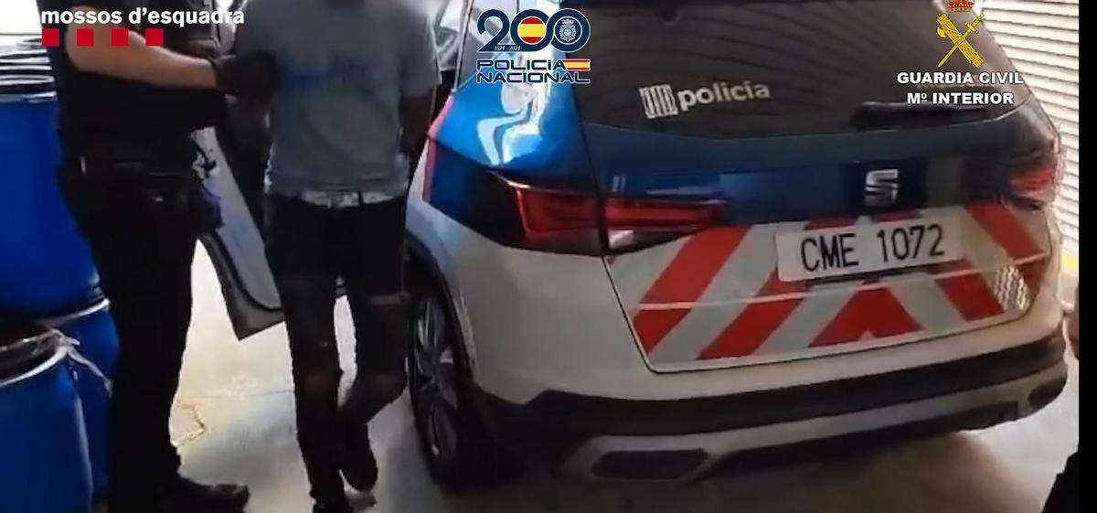 Un dels detinguts pels assalts violents