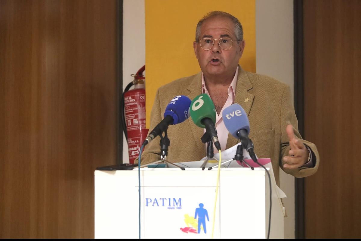 El presidente de PATIM, Francisco López.