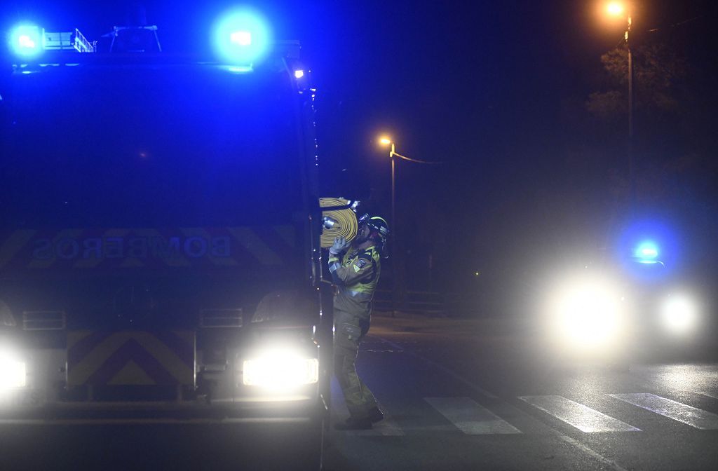 Las imágenes del incendio forestal en El Valle, junto a La Fuensanta