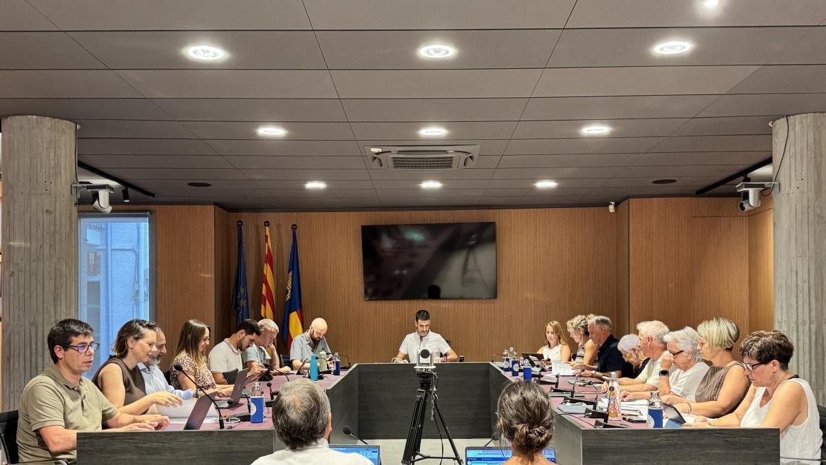 Ple municipal de juliol de l'Escala