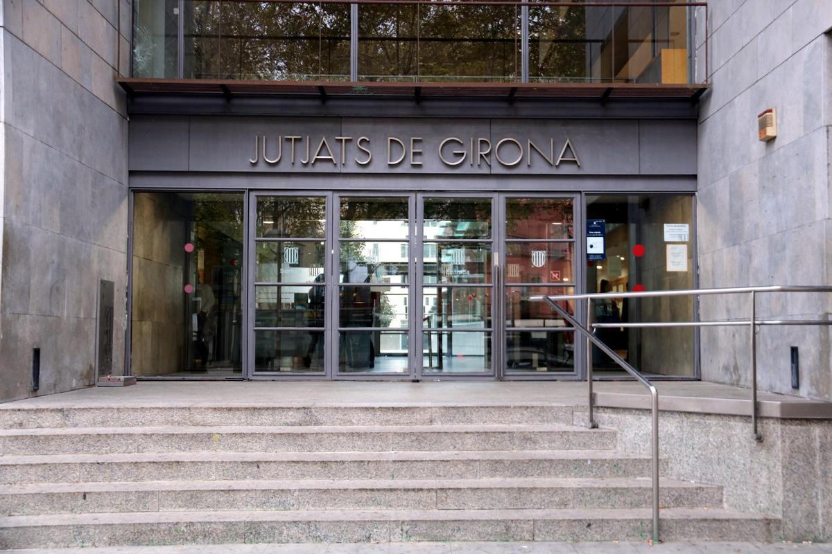 Exterior dels jutjats de Girona.