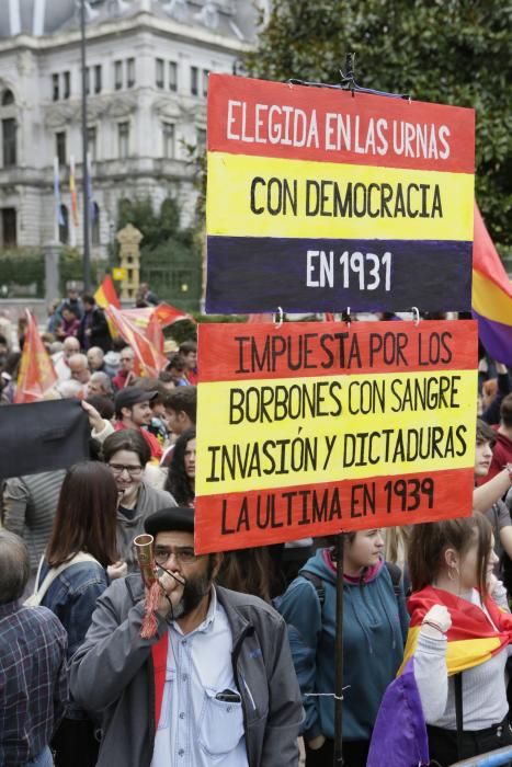 Las protestas en la plaza de La Escandalera