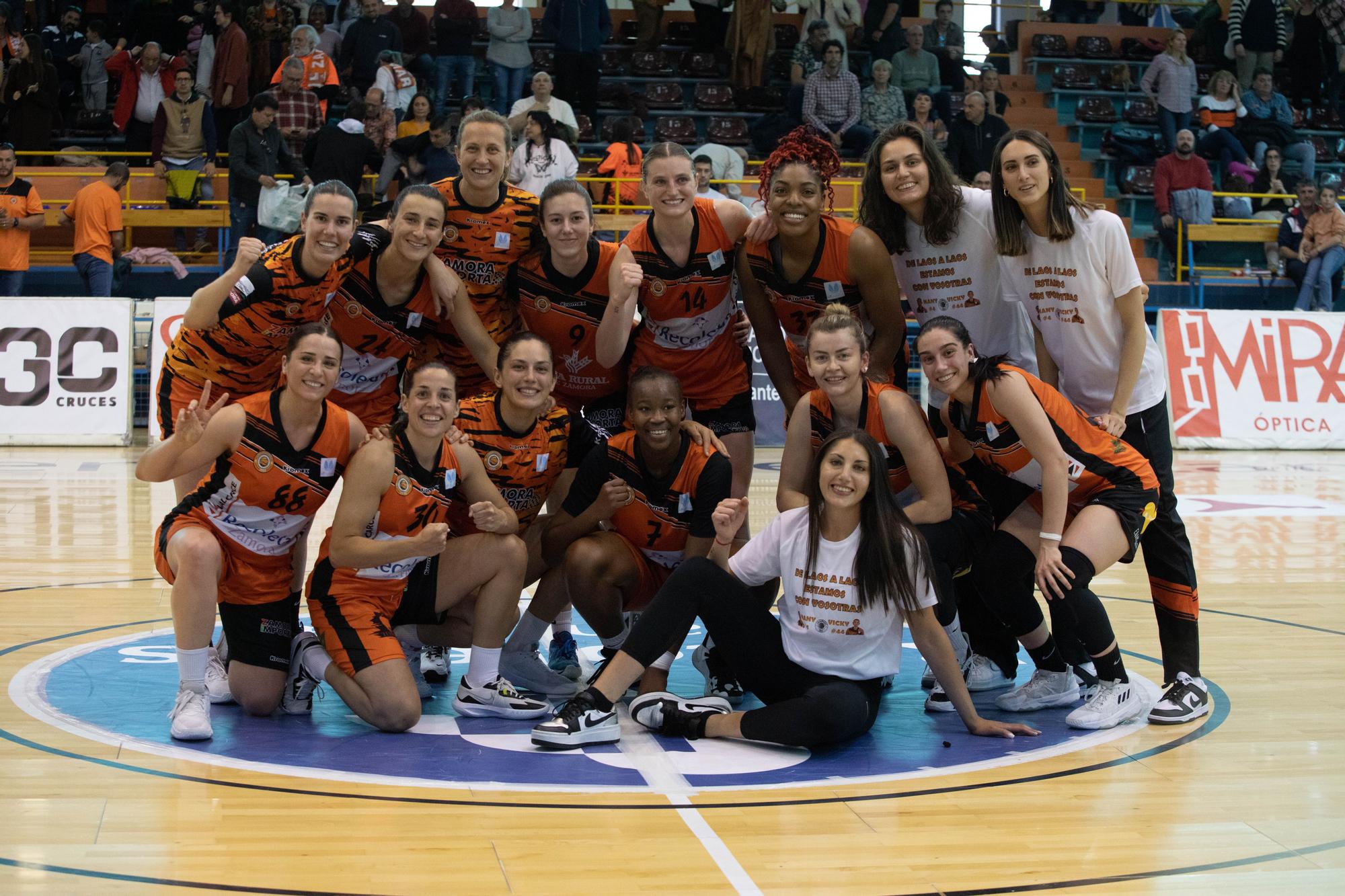 El Recoletas Zamora celebra su entrada en la Final Four