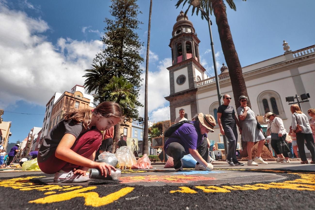 Alfombras del Corpus Christi en La Laguna
