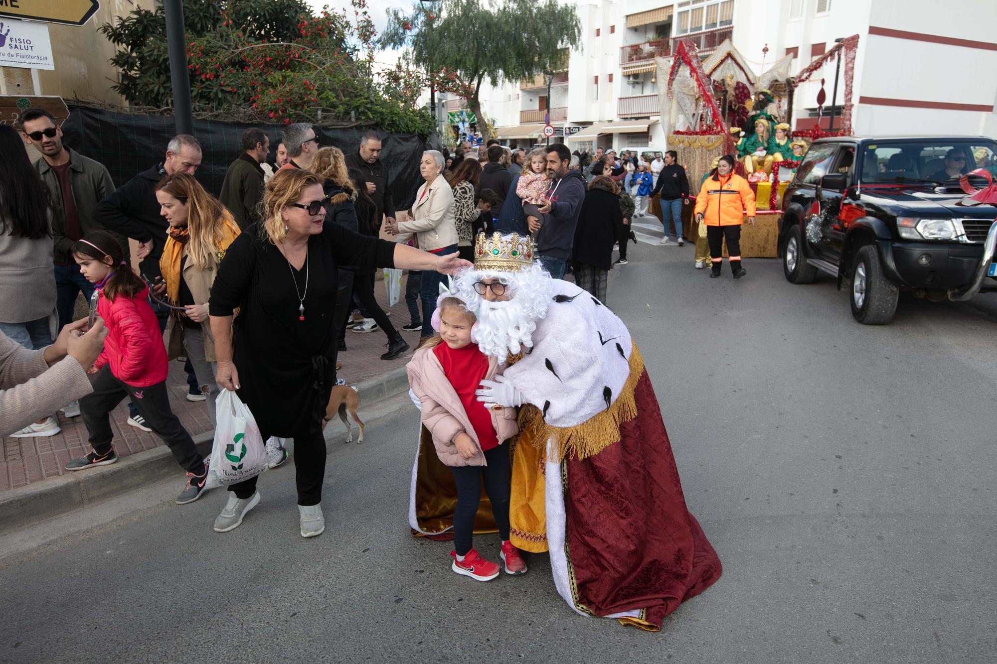 Puig d'en Valls recibe a sus majestades de Oriente