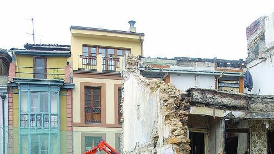 Obras de ampliación del Museo de Bellas Artes, en una imagen de archivo.