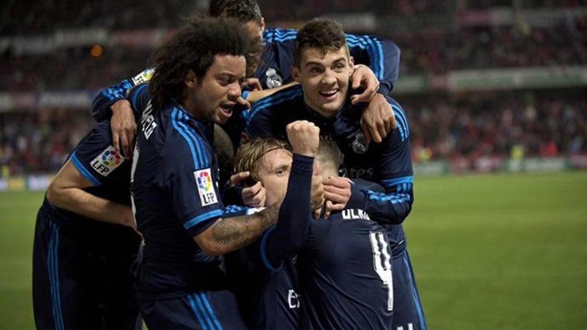 Modric marcó el 1-2 definitivo