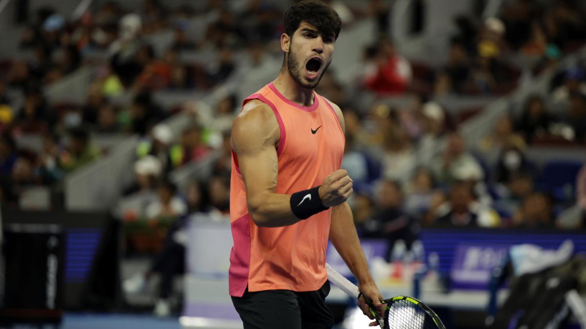 Alcaraz en la final de PEkín