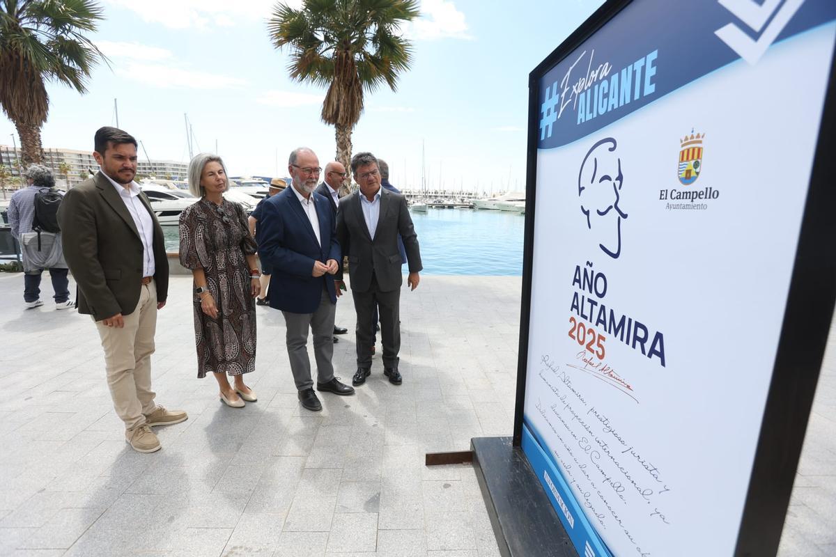 Del ayuntamiento de El Campello asistieron Cristian Palomares, concejal de Infraestructura; Lourdes Llopis, diputada provincial y primera teniente de alcalde; y Juanjo Berenguer, alcalde