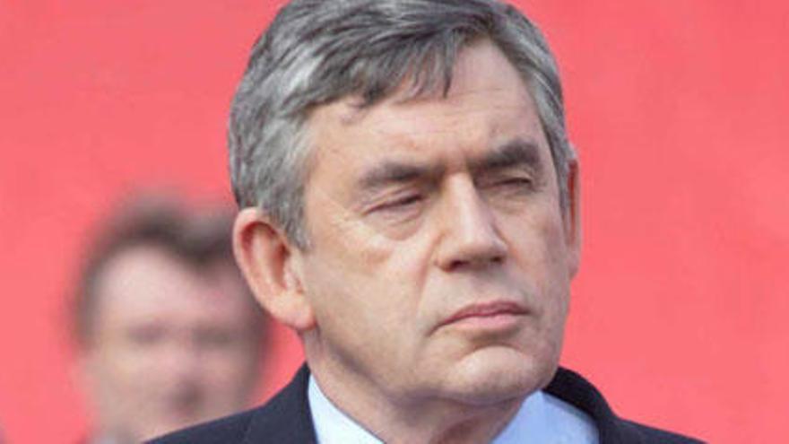 El primer ministro británico, Gordon Brown