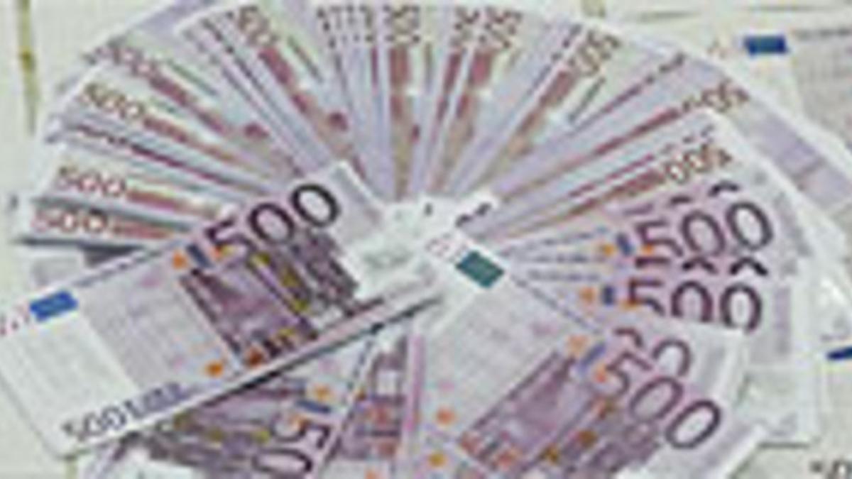 Billetes de 500 euros.