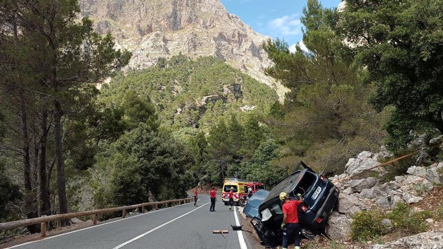 Oleada de rescates en montaña en una jornada de Bombers de Mallorca