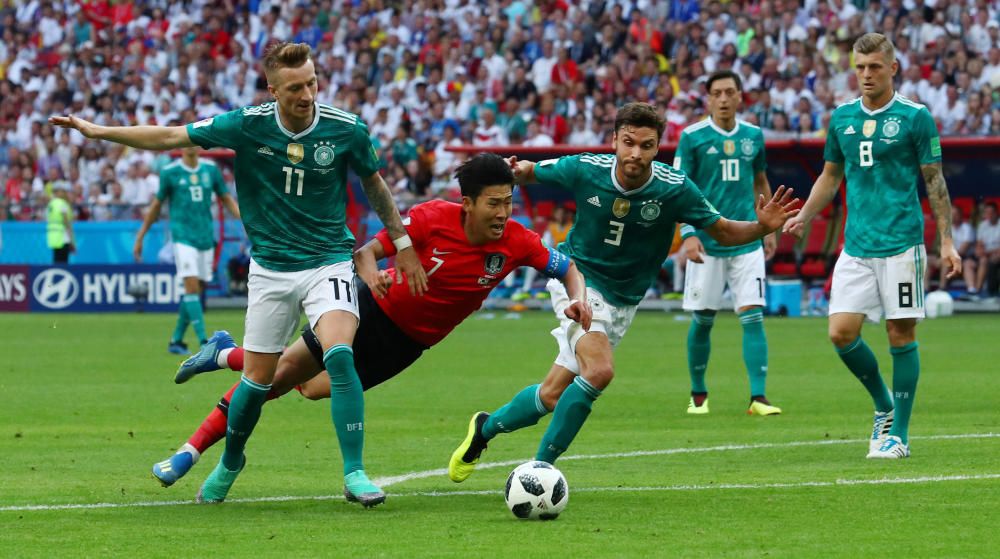 Alemania, eliminada del Mundial tras perder con Corea del Sur