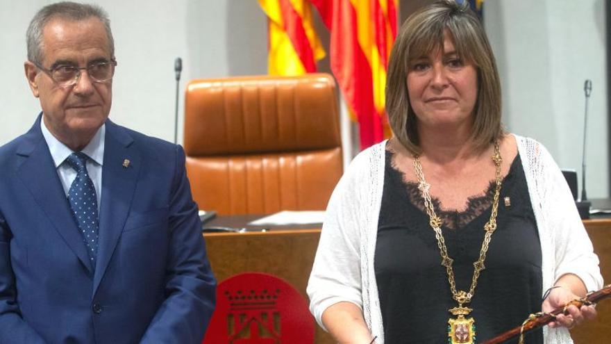 La alcaldesa de L&#039;Hospitalet de Llobregat, Núria Marín.