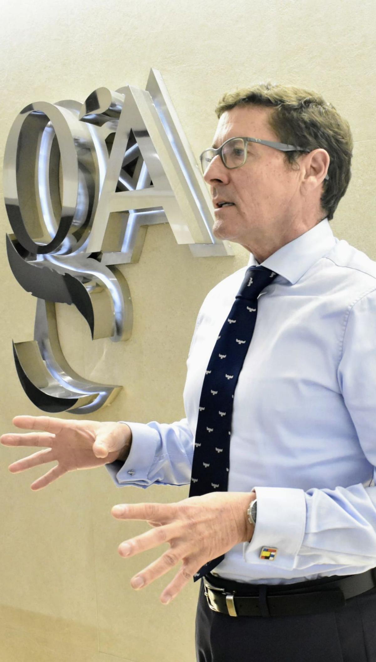 JOSÉ PÉREZ DE LAS BACAS, PRESIDENTE DEL COLEGIO DE GESTORES ADMINISTRATIVOS DE LA REGIÓN DE MURCIA