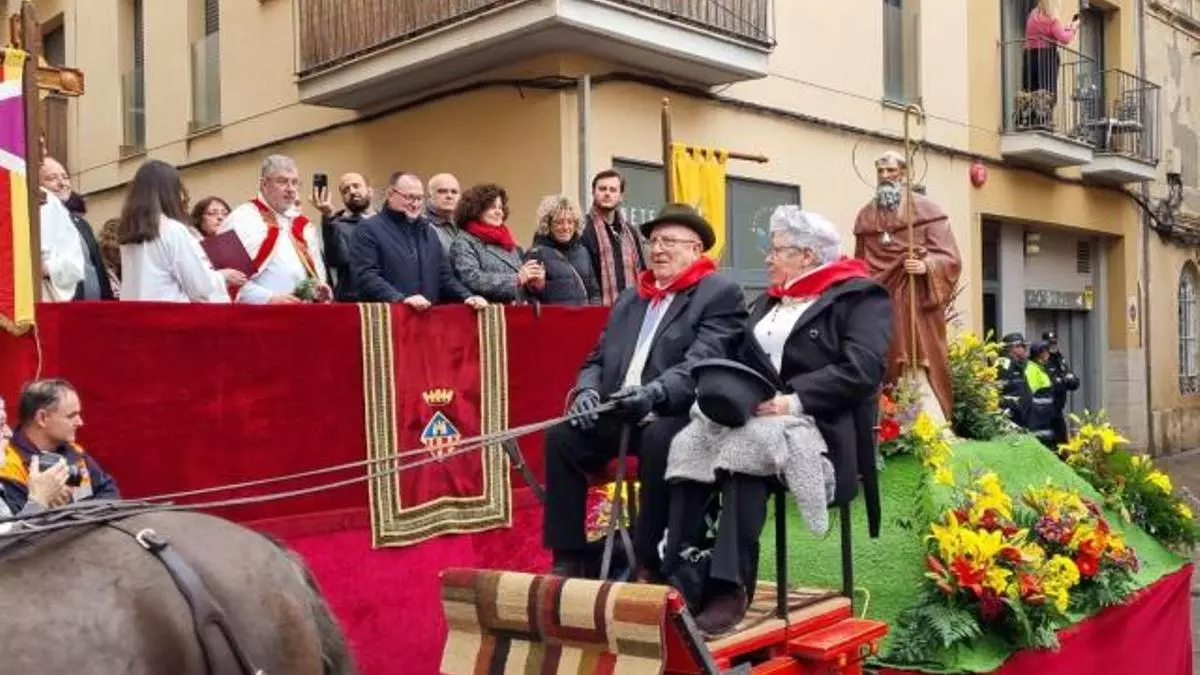 Todo preparado para la celebración este viernes de los 'Tres Tombs' en Vilanova i la Geltrú