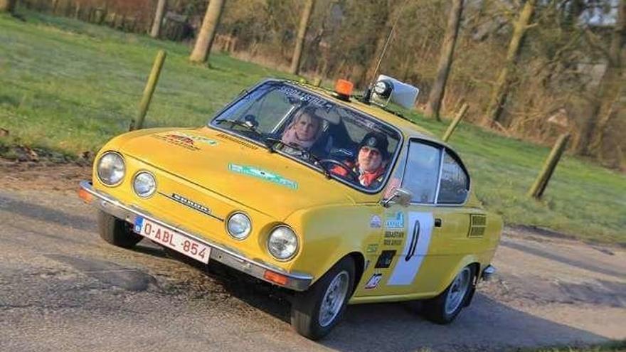 Una aficionada a las carreras de coches clásicos, hermana de una conocida gestora cultural belga