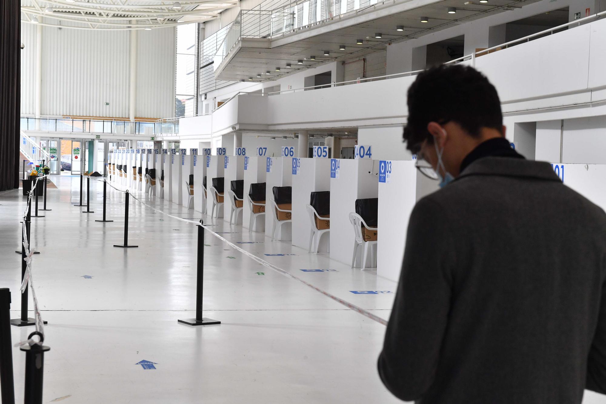 La Xunta clausura el centro vacunación para el COVID de Expocoruña