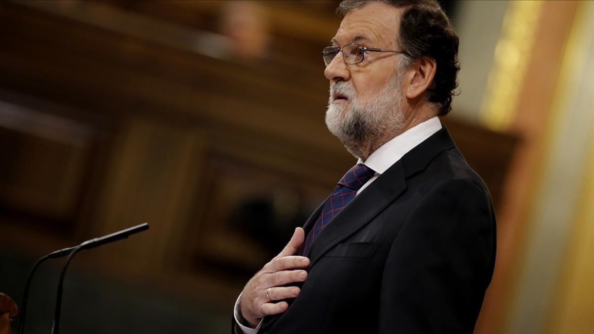 Comparecencia del presidente del Gobierno, Mariano Rajoy, en el Congreso.