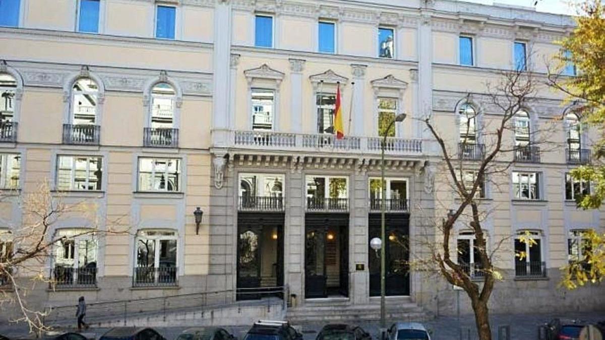 Seu del Consell General del Poder Judicial, a Madrid