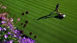 Todo listo en Wimbledon para la gran fiesta del tenis