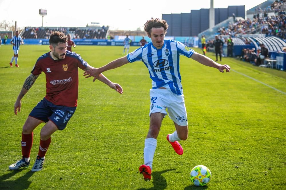 El Atlético Baleares consolida el liderato con remontada ante el Pontevedra