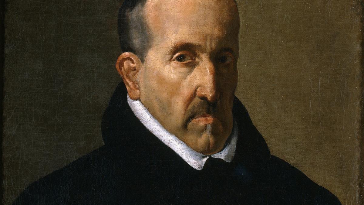 Luis de Góngora, en una pintura de Velázquez.
