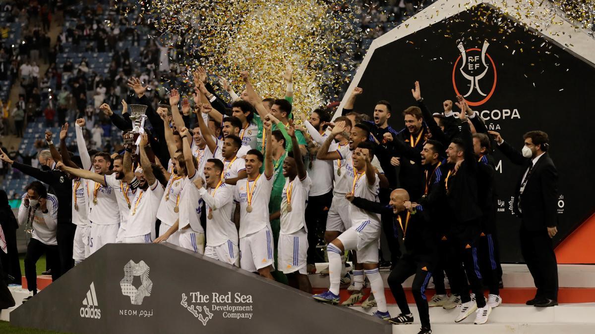 El Real Madrid conquistó la última edición de la Supercopa España