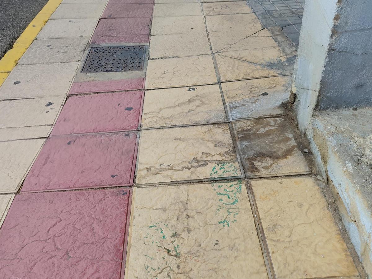 Calles sucias en Benavente.