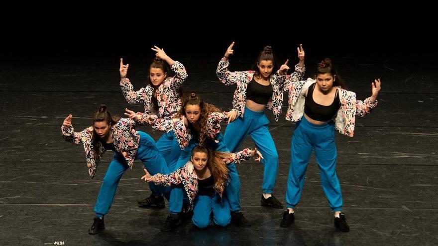 Una de las actuaciones de la Escuela de Danza de Segorbe.