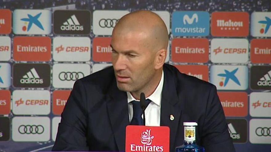 Zidane: "Un poco de ansiedad tenemos, pero es normal"