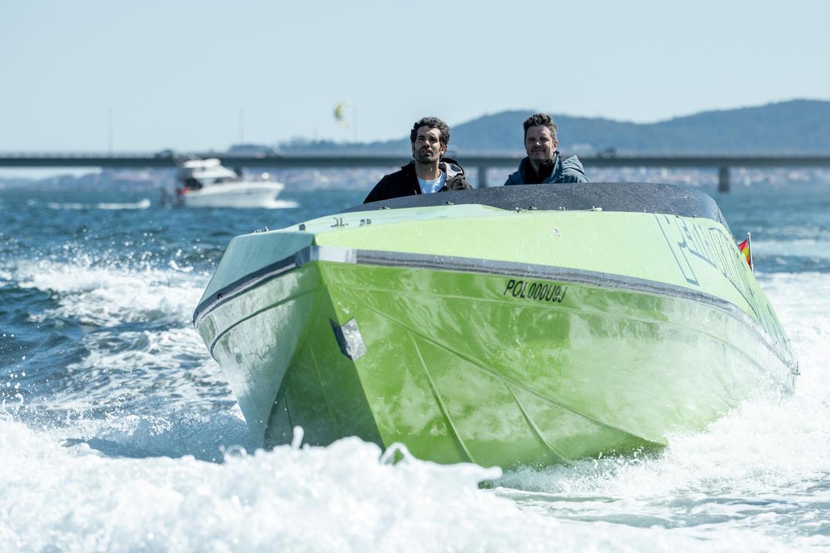 Tamar Novas y Touriñán, en una escena de "Clanes".